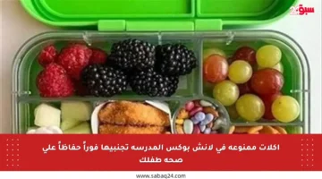 أكلات ممنوعة في لانش بوكس المدرسة تجنبيها فوراً حفاظاً على صحة طفلك